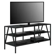 Тумба підставка для TV у стилі Loft NS-2129 710x1150x3800 мм Черный Тумба підставка для TV у стилі Loft NS-2129 710x1150x3800 мм Черный