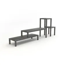 Тумба підставка для TV у стилі Loft NS-2134 910x2500x400 мм Серый Тумба підставка для TV у стилі Loft NS-2134 910x2500x400 мм Серый