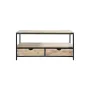 Тумба підставка для TV у стилі Loft NS-2147 580x1200x320 мм Черный