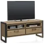 Тумба підставка для TV у стилі Loft NS-2149 630x1400x420 мм Черный