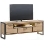 Тумба підставка для TV у стилі Loft NS-2150 680x1300x320 мм Черный