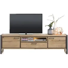 Тумба підставка для TV у стилі Loft NS-2151 630x1300x300 мм Черный Тумба підставка для TV у стилі Loft NS-2151 630x1300x300 мм Черный