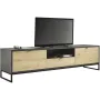 Тумба підставка для TV у стилі Loft NS-2156 630x1480x350 мм Черный
