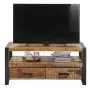 Тумба підставка для TV у стилі Loft NS-2157 580x800x300 мм Черный