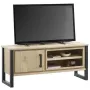Тумба підставка для TV у стилі Loft NS-2158 580x1180x400 мм Черный