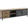 Тумба підставка для TV у стилі Loft NS-2160 590x1280x300 мм Черный