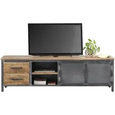 Тумба підставка для TV у стилі Loft NS-2160 590x1280x300 мм Черный Тумба підставка для TV у стилі Loft NS-2160 590x1280x300 мм Черный