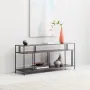 Тумба подставка для TV в стиле Loft NS-2169 690x1380x350 мм Черный
