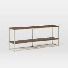 Тумба подставка для TV в стиле Loft NS-2170 730x1600x300 мм Золотой