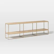 Тумба підставка для TV у стилі Loft NS-2171 730x2400x300 мм Золотой Тумба підставка для TV у стилі Loft NS-2171 730x2400x300 мм Золотой