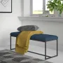 Лаунж пуф у стилі Loft NS-988 480x1200x400 мм Черный