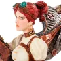 Статуэтка декоративная в стиле Стимпанк Девушка 20 см Veronese AL31486