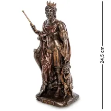 Статуетка Король Давид 24,5 см Veronese AL32490 Статуетка Король Давид 24,5 см Veronese AL32490
