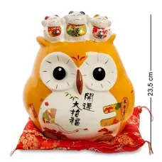 Статуэтка декоративная копилка Owl Lefard AL32597 Статуэтка декоративная копилка Owl Lefard AL32597