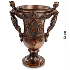 Декоративна ваза Egyptian Bohyne Veronese AL32800 Декоративна ваза Egyptian Bohyne Veronese AL32800