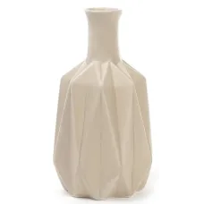 Ваза настільна ceramic Stone Flower 20 см, пісочного кольору Bona DP41690 Ваза настільна ceramic Stone Flower 20 см, пісочного кольору Bona DP41690