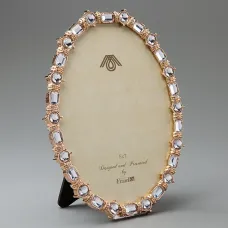 Декоративна фоторамка Crystals in gold 15х19 см Veronese AL78448 Декоративна фоторамка Crystals in gold 15х19 см Veronese AL78448