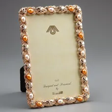 Декоративна фоторамка Luxury pearls 12х17 см Veronese AL78456 Декоративна фоторамка Luxury pearls 12х17 см Veronese AL78456