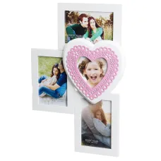 Декоративна фоторамка Pink heart 28*42 см Veronese AL78484 Декоративна фоторамка Pink heart 28*42 см Veronese AL78484