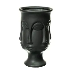 Декоративная ваза Black Face 21х14 см Lefard 18723-002 Декоративная ваза Black Face 21х14 см Lefard 18723-002