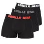 Трусы боксеры Gorilla Wear Boxershorts 3XL 3 шт Серый/Красный/Белый (06369240)