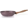 Сковородка-вок Fissman Magic Brown диаметр 24см с антипригарным покрытием DP36234