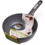 Сковородка-сотейник Kamille Granite диаметр 24см с гранитным антипригарным покрытием DP36339