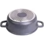 Кастрюля Kamille Landes Grey 6.5л с литыми алюминиевыми ручками DP36560