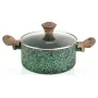 Кастрюля Fissman Malachite 2.7л с антипригарным покрытием EcoStone DP36569