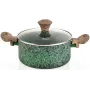 Кастрюля Fissman Malachite 4.7л с антипригарным покрытием EcoStone DP36570