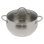 Кастрюля Fissman Martinez 2.5л пузатая из нержавеющей стали DP36640