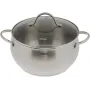 Кастрюля Fissman Martinez 5.9л пузатая из нержавеющей стали DP36642