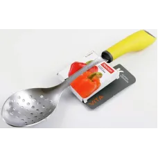 Ложка Fissman поварская Vita 34см перфорированная из нержавеющей стали DP37470 Ложка Fissman поварская Vita 34см перфорированная из нержавеющей стали DP37470