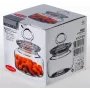 Банка Pasabahce для продуктов Kitchen 614 мл со стеклянной крышкой DP37673
