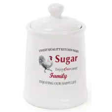Банка Bona керамическая Toskana Family SUGAR 800 мл для хранения сыпучих продуктов DP37759