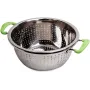 Дуршлаг Wiltze диаметр 24см с силиконовыми ручками Kamille DP38369