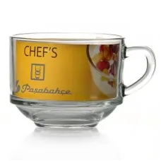 Кружка-бульонница стеклянная Pasabahce Chefs 630 мл DP39247