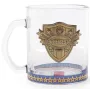 Стеклянная Чашка с металлической эмблемой Bona THE BEST 335 мл DP39365
