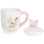 Чашка ceramic с крышкой Bona Веселый кролик 360 мл DP39630