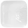 Набор Bona 2 фарфоровые подставные тарелки Rose 30x30см Белый фарфор DP40184