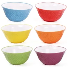 Пиала Bona ceramic Сетка яркая 550 мл DP40683 Пиала Bona ceramic Сетка яркая 550 мл DP40683