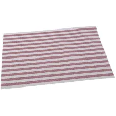 Коврик сервировочный Vinyl Rug 30х45 см винил красная полоса Renberg DP41576