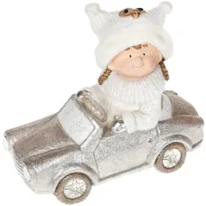 Фигура ceramic Девочка в серебристой машине 45 см Bona DP42291 Фигура ceramic Девочка в серебристой машине 45 см Bona DP42291