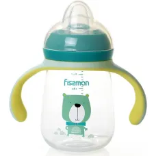Бутылочка для кормления детская Baby Мистер Пес 260 мл с ручками Fissman DP43978