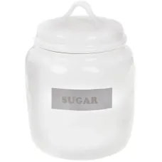 Банка Bona фарфор Necollie Sugar 1500 мл White DP77584