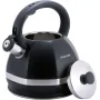 Чайник 3л из нержавеющей стали со свистком черный Kamille DP112959
