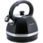 Чайник 3л из нержавеющей стали со свистком черный Kamille DP112959