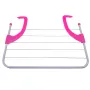 Компактна сушарка для одягу Fold Clothes Shelf Рожевий (hub_886072)