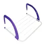 Зовнішня сушарка для речей Fold Clothes Shelf Фіолетовий (hub_w2edw9)
