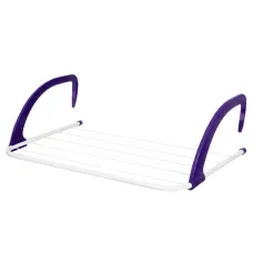 Наружная сушилка для вещей Fold Clothes Shelf Фиолетовый (hub_w2edw9)